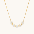 Pearl Harmony Necklace - 18K Gold Plated