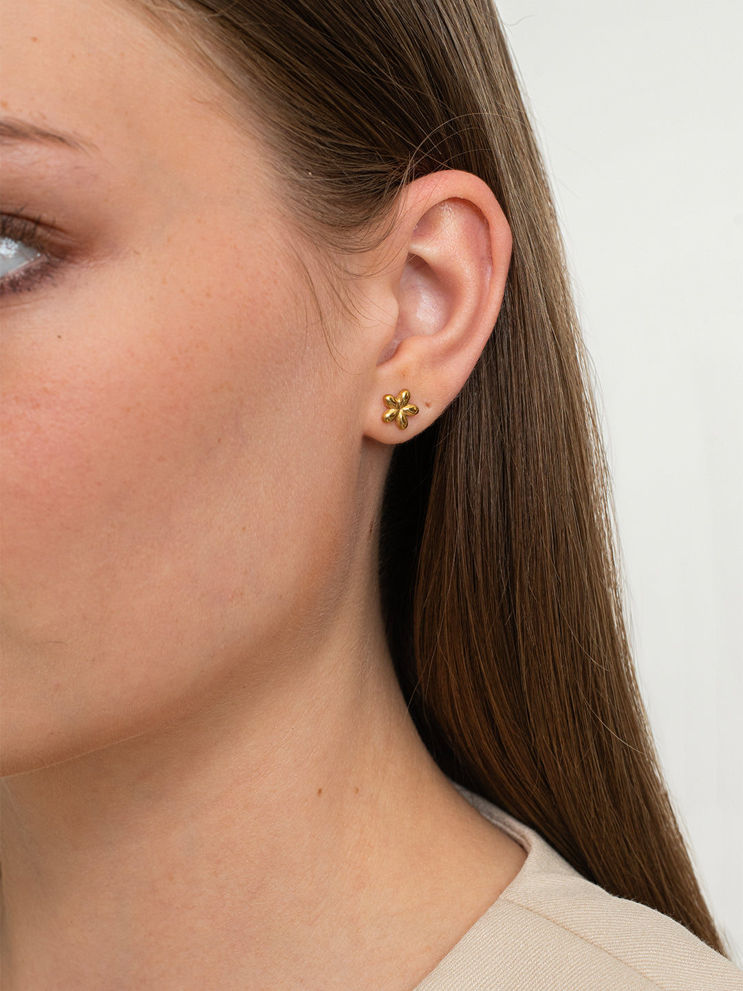 Virelle Earrings – 18K Gold Plated image 3