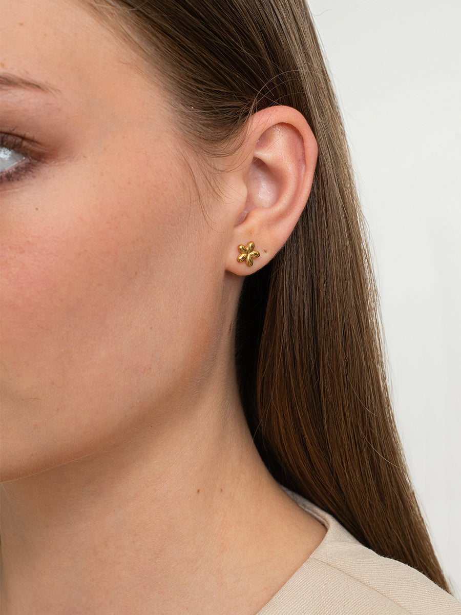 Virelle Earrings – 18K Gold Plated image 3