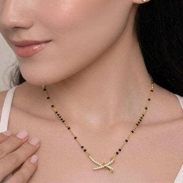 Knot Mangalsutra - 18K Gold Plated