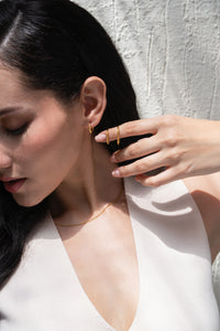 Gold Trio Hoop Set - 18K Gold Plated