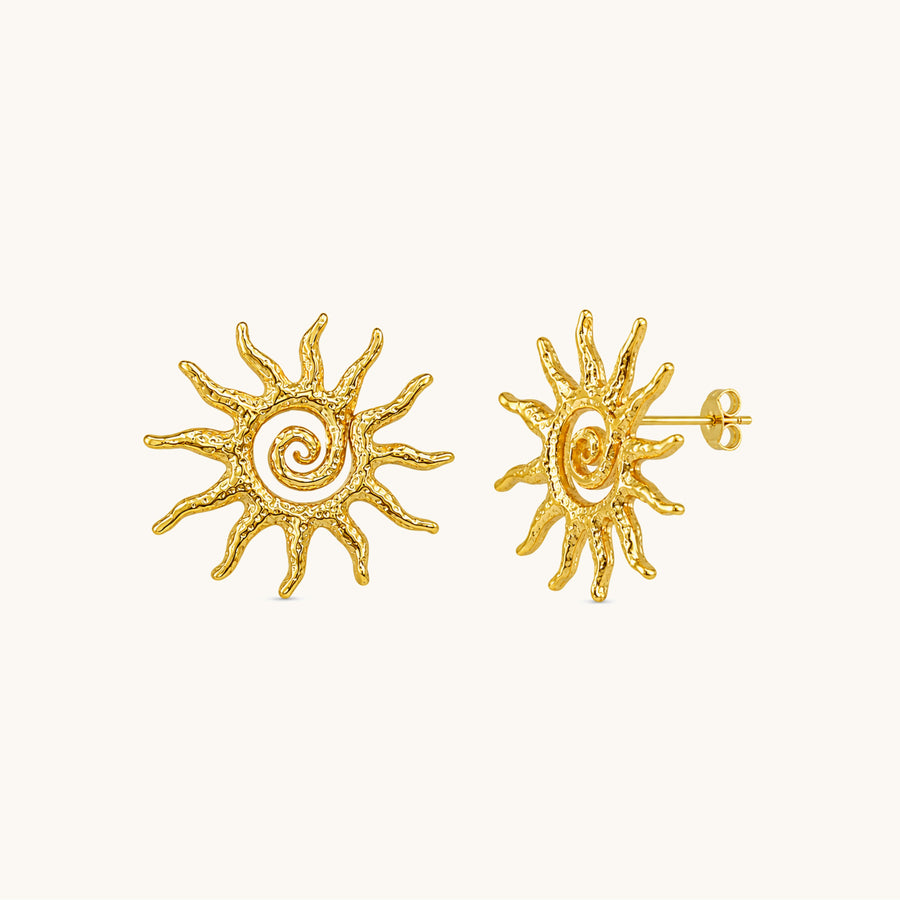 Suri Studs - 18K Gold Plated image 1