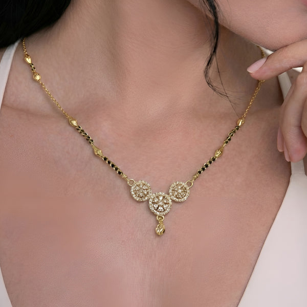 Triveni Mangalsutra - 18K Gold Plated