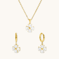 Phoebe Necklace and Phoebe Huggies Combo Set - Special Value Offer