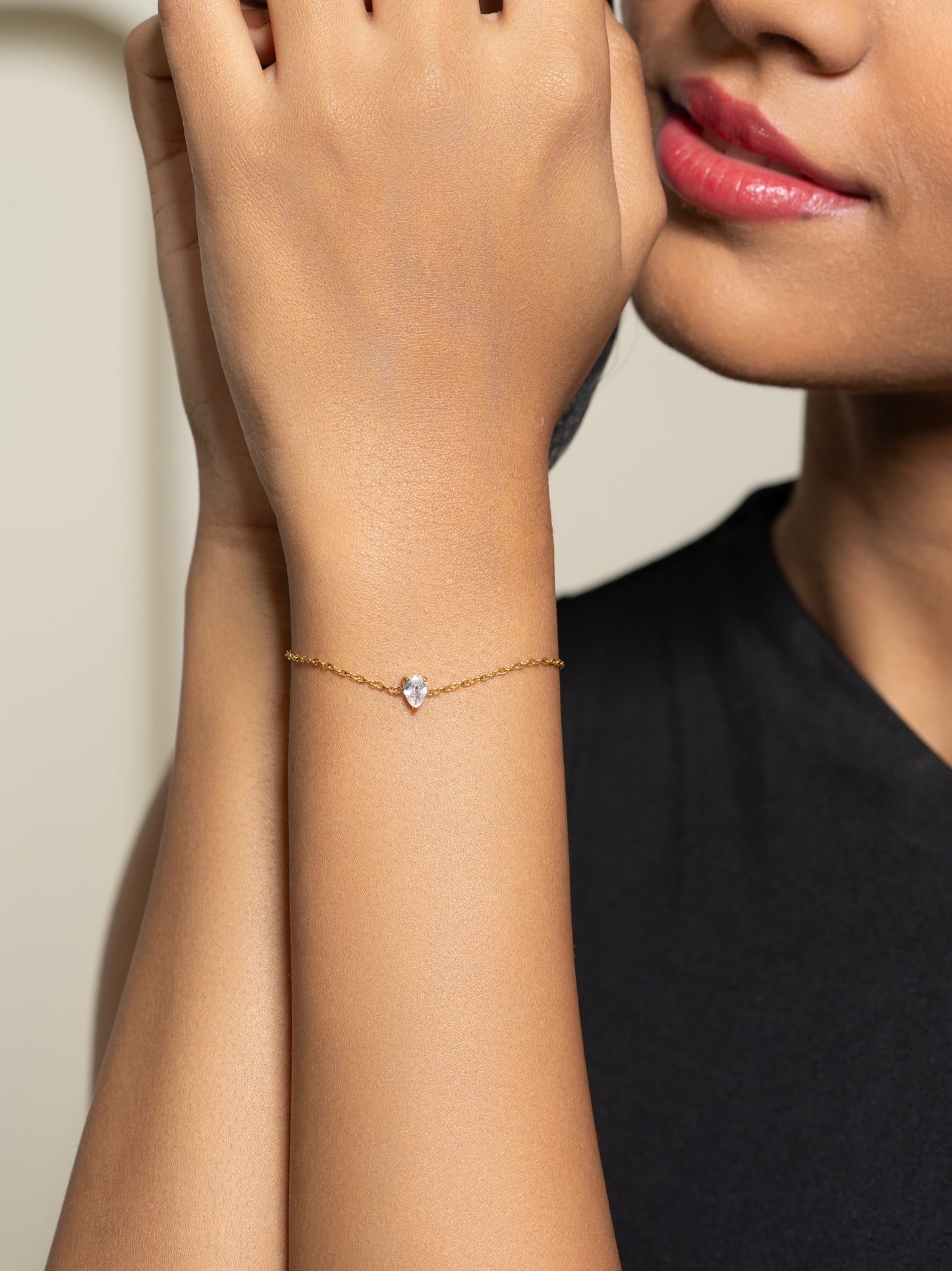 Pear Bracelet - 18K Gold Plated