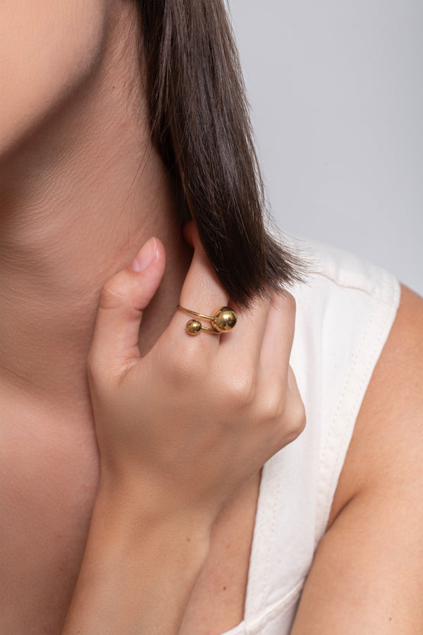 Balance Ring – 18K Gold Plated