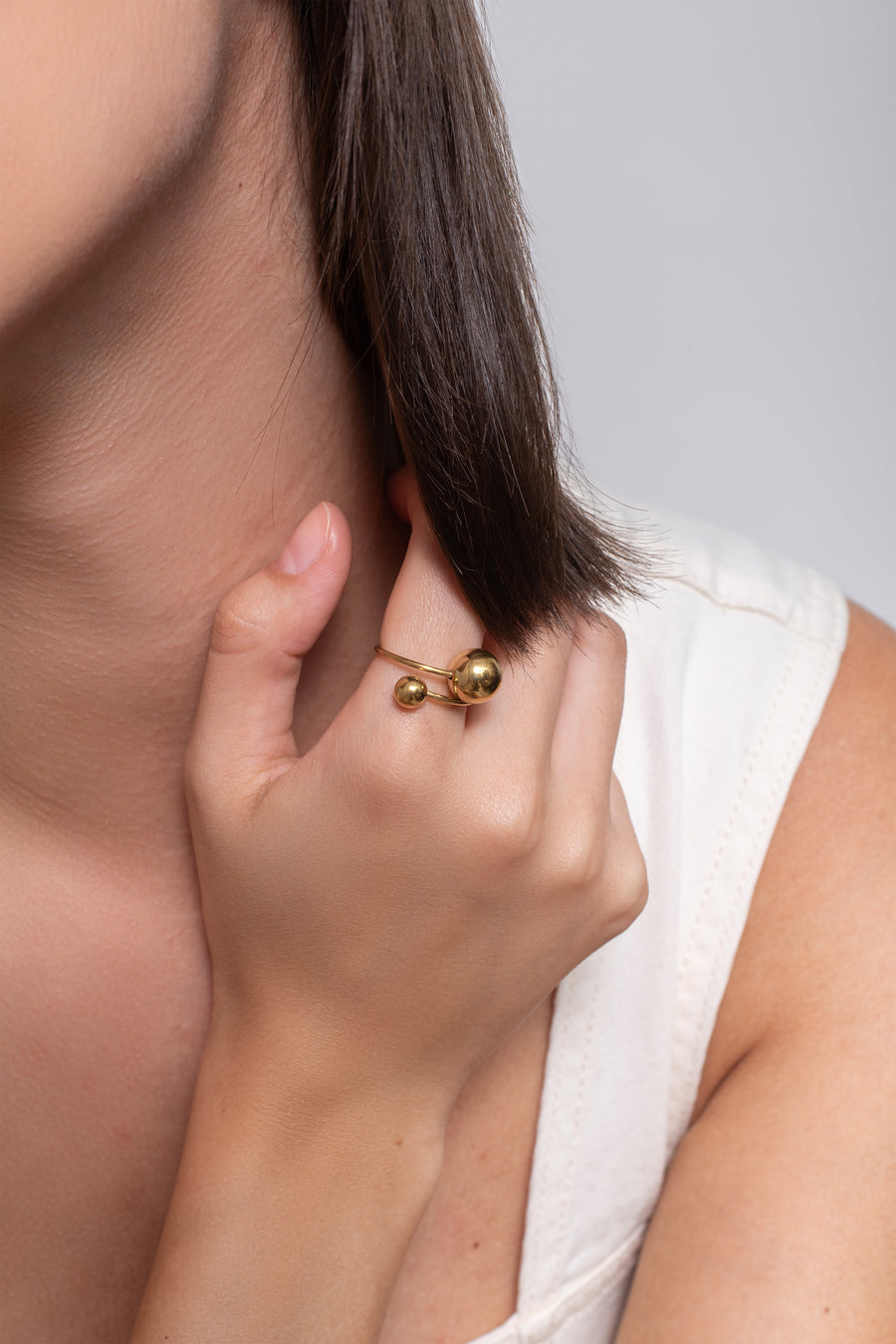 Balance Ring – 18K Gold Plated image 2