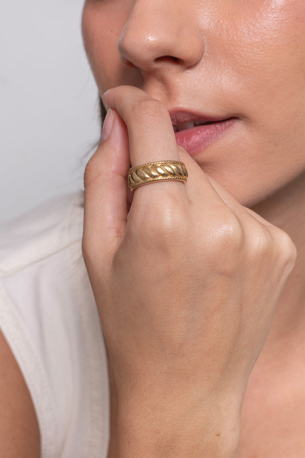 Braida Ring – 18K Gold Plated