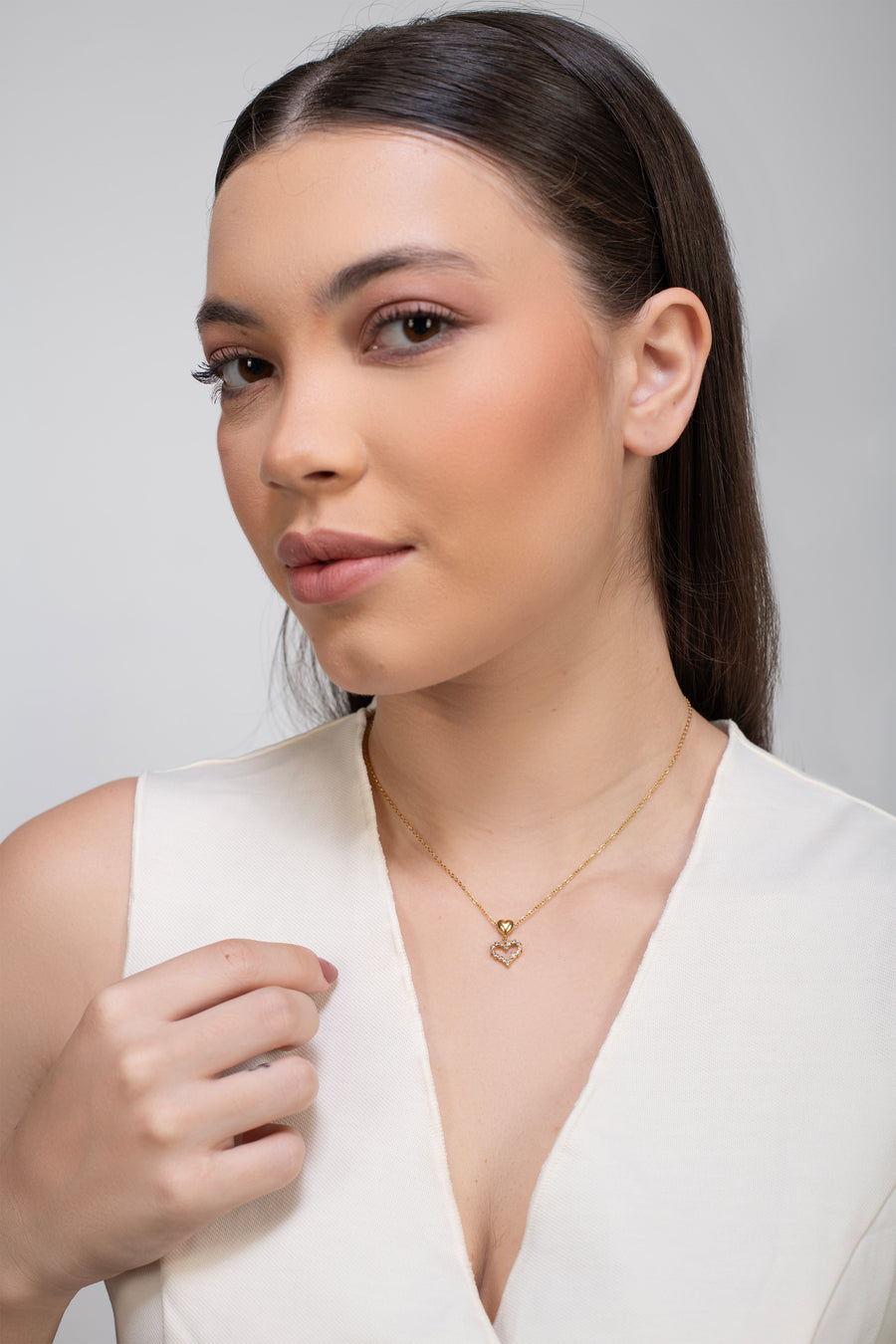 Sweet-Drop Necklace -18K Gold Plated image 3