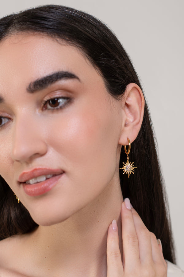 Skylar Huggies - 18K Gold Plated