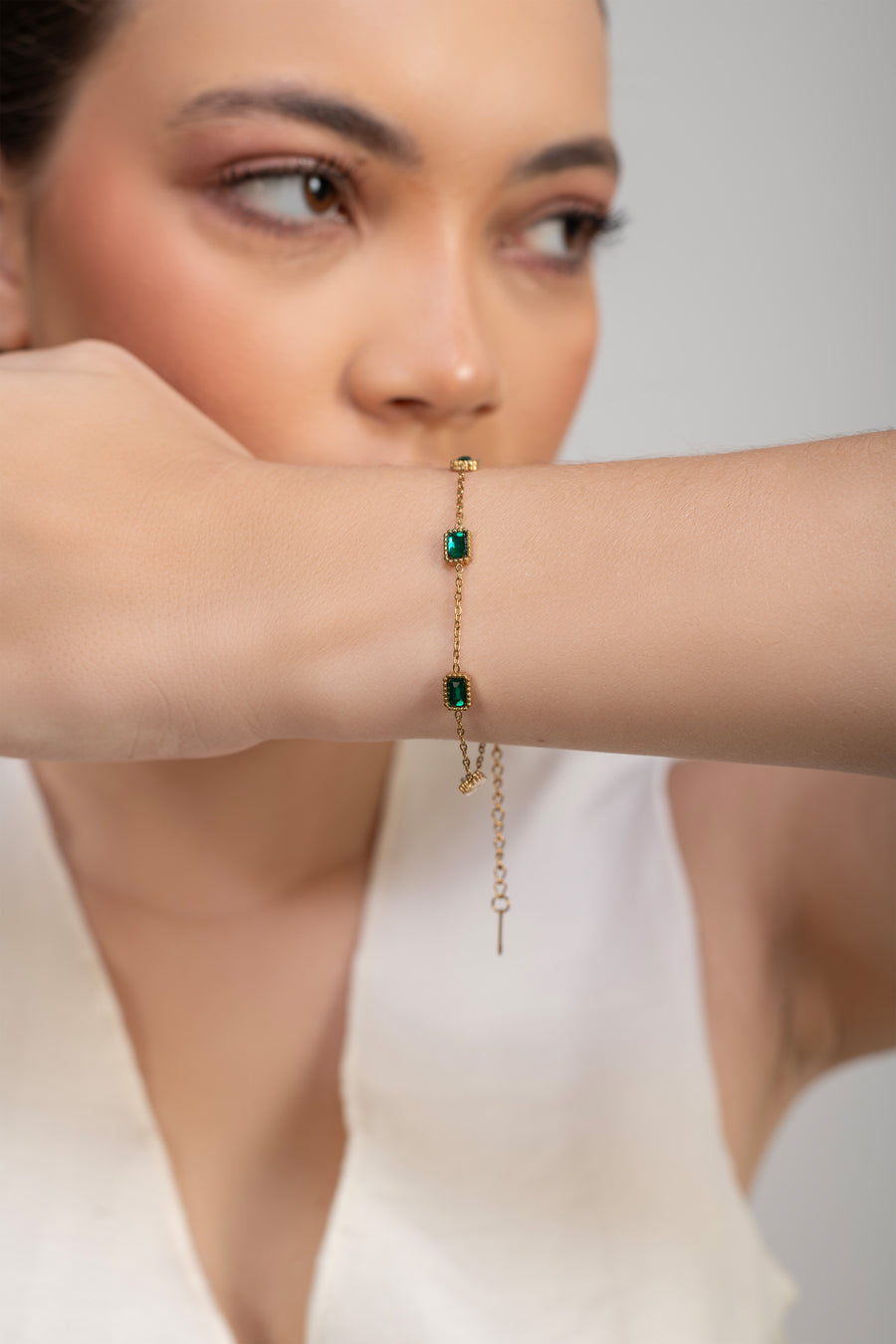 Meher Bracelet-18K Gold Plated image 2