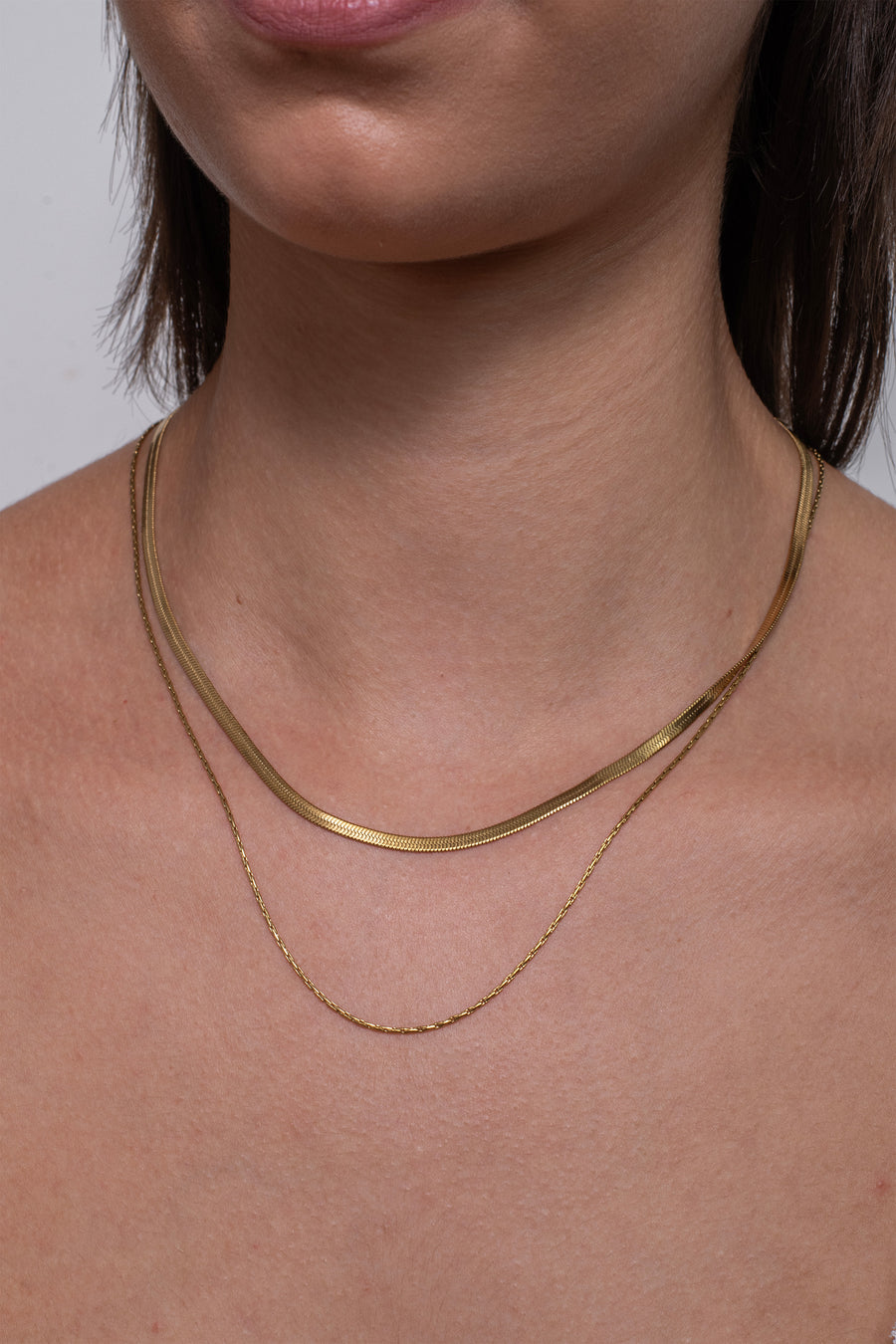 Sienna Layered Necklace - 18K Gold Plated image 3