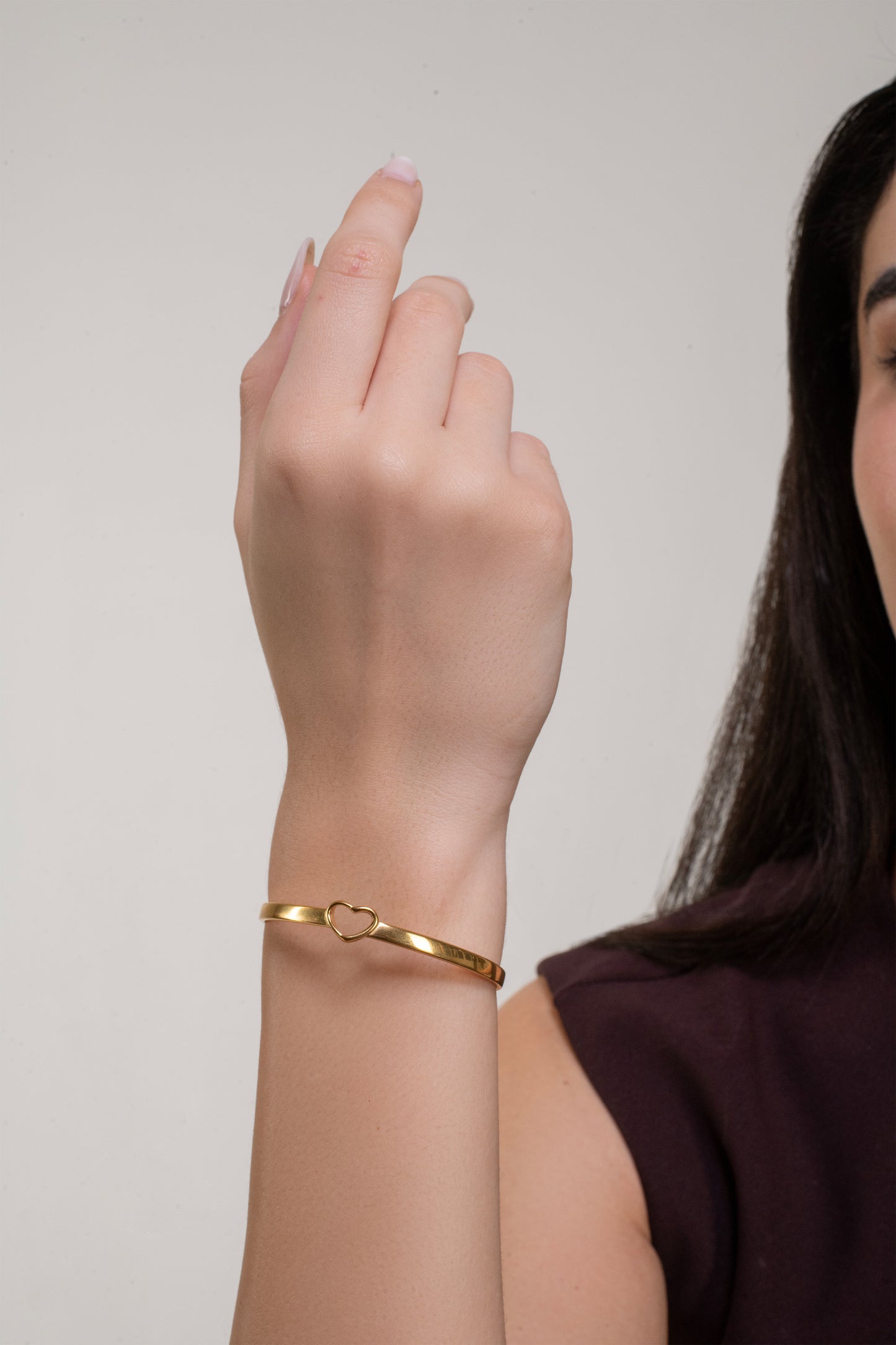 Love Cuff - 18K Gold Plated