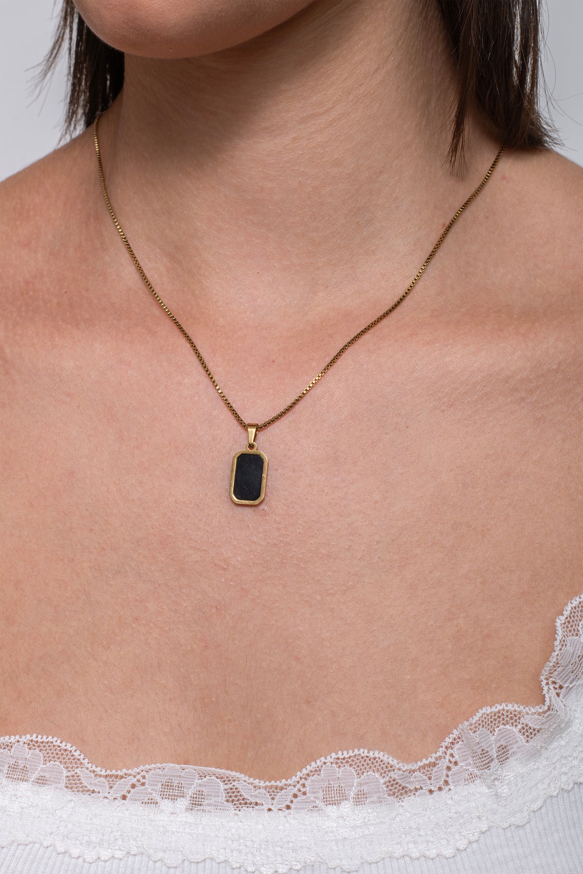 Midnight Necklace - 18K Gold Plated image 2