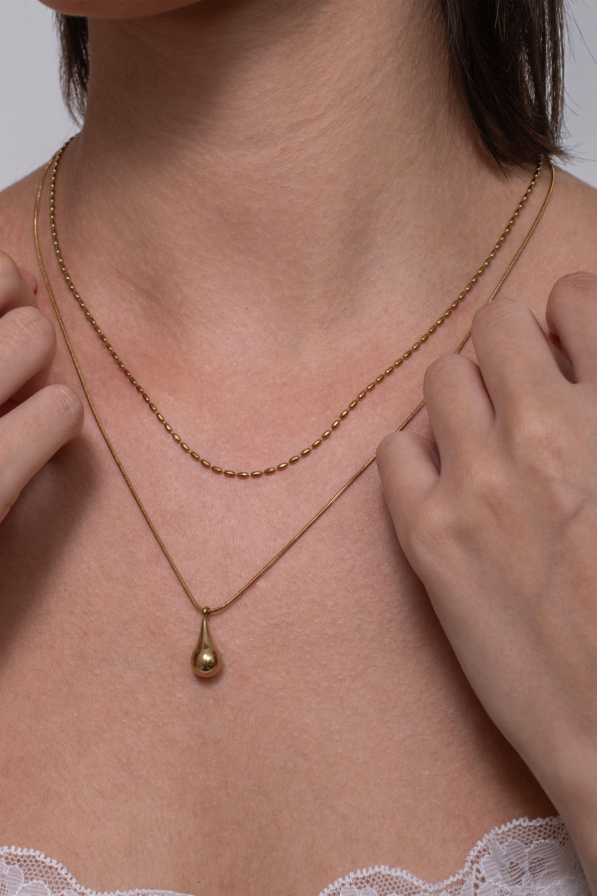 Lyra Layered Necklace - 18K Gold Plated