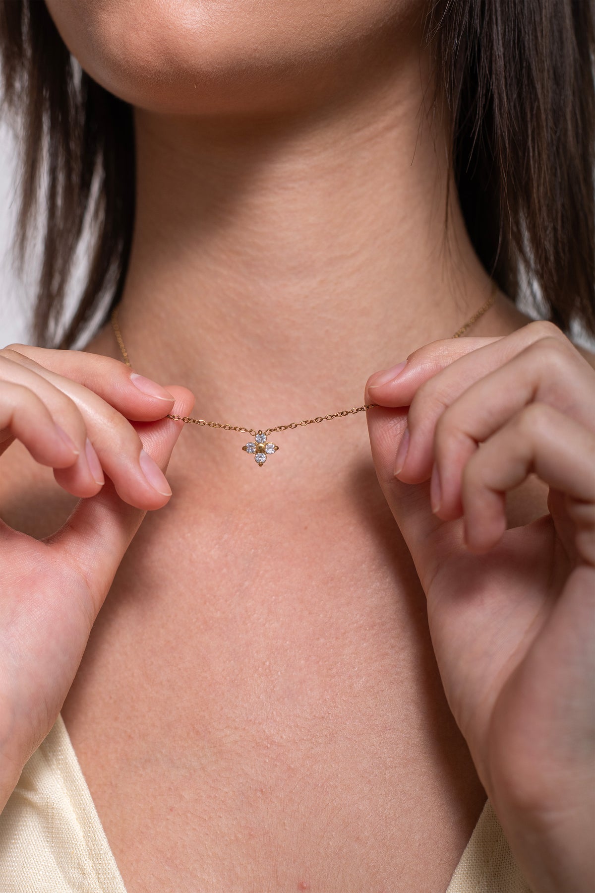 Mist Necklace - 18k Gold Plated