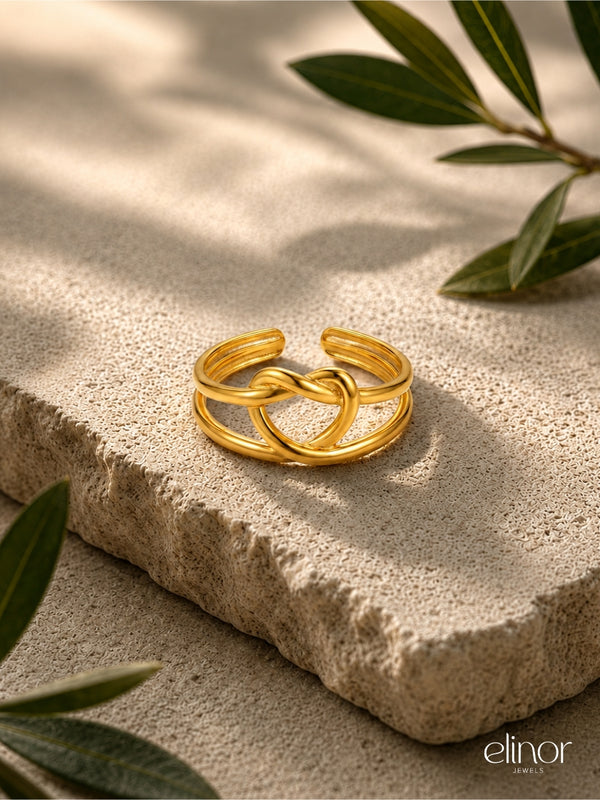 Evara Ring - 18K Gold Plated