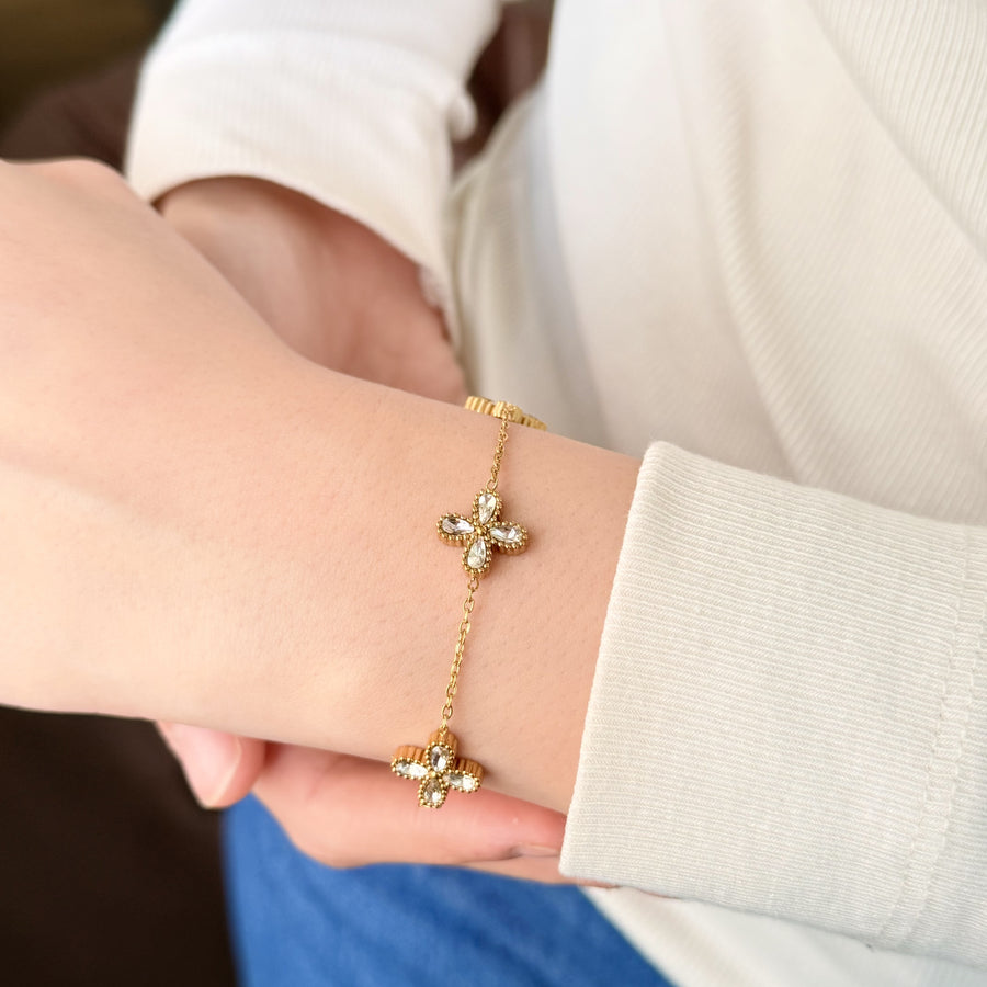 Mira Bracelet - 18k Gold Plated image 2