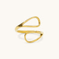 Duet Ring - 18K Gold plated