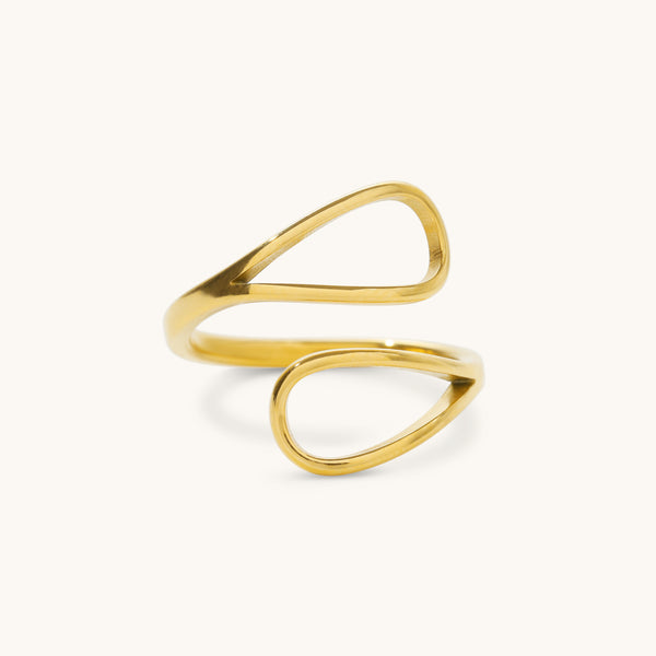 Duet Ring - 18K Gold plated