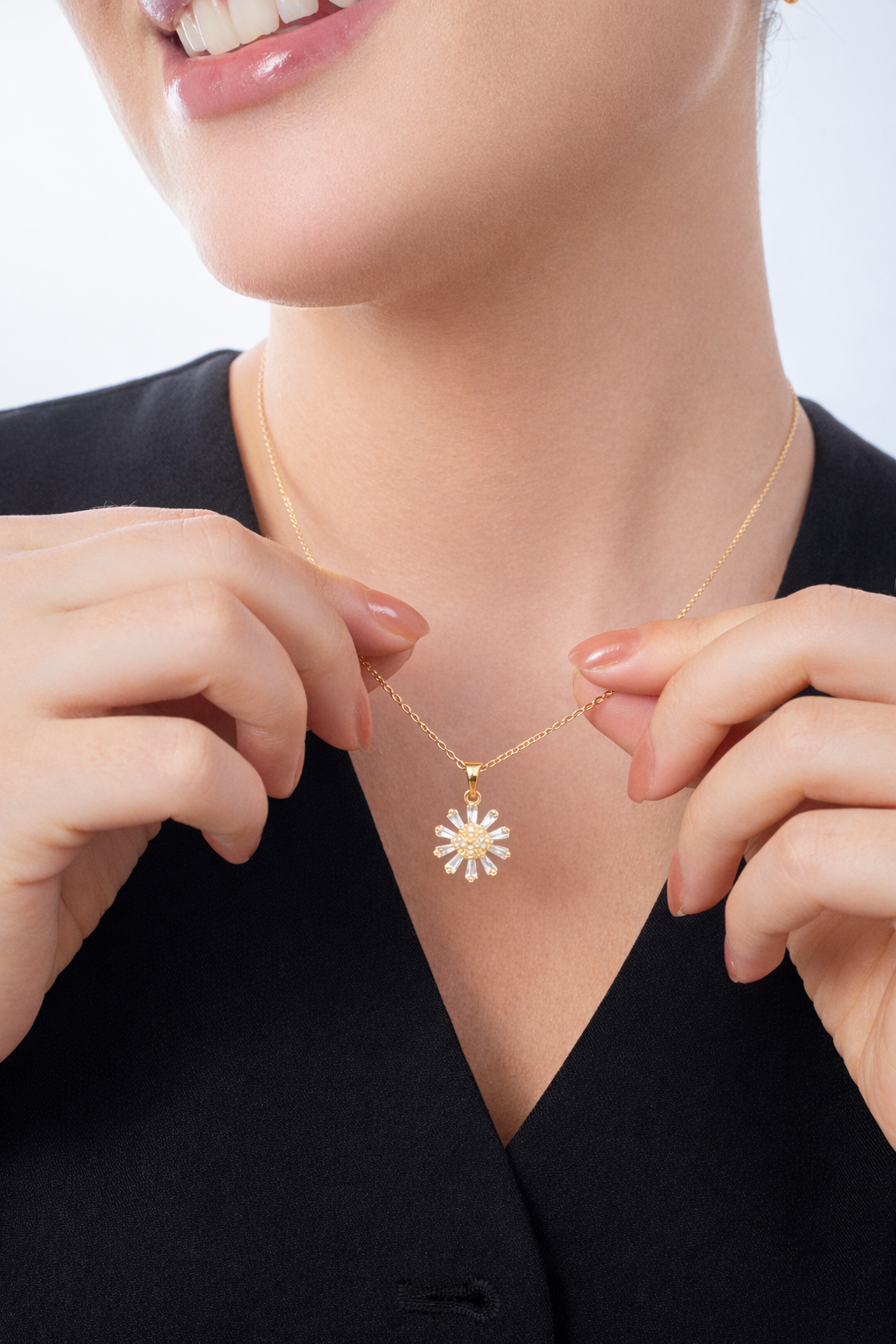 Sunflare Necklace - 18k Gold Plated