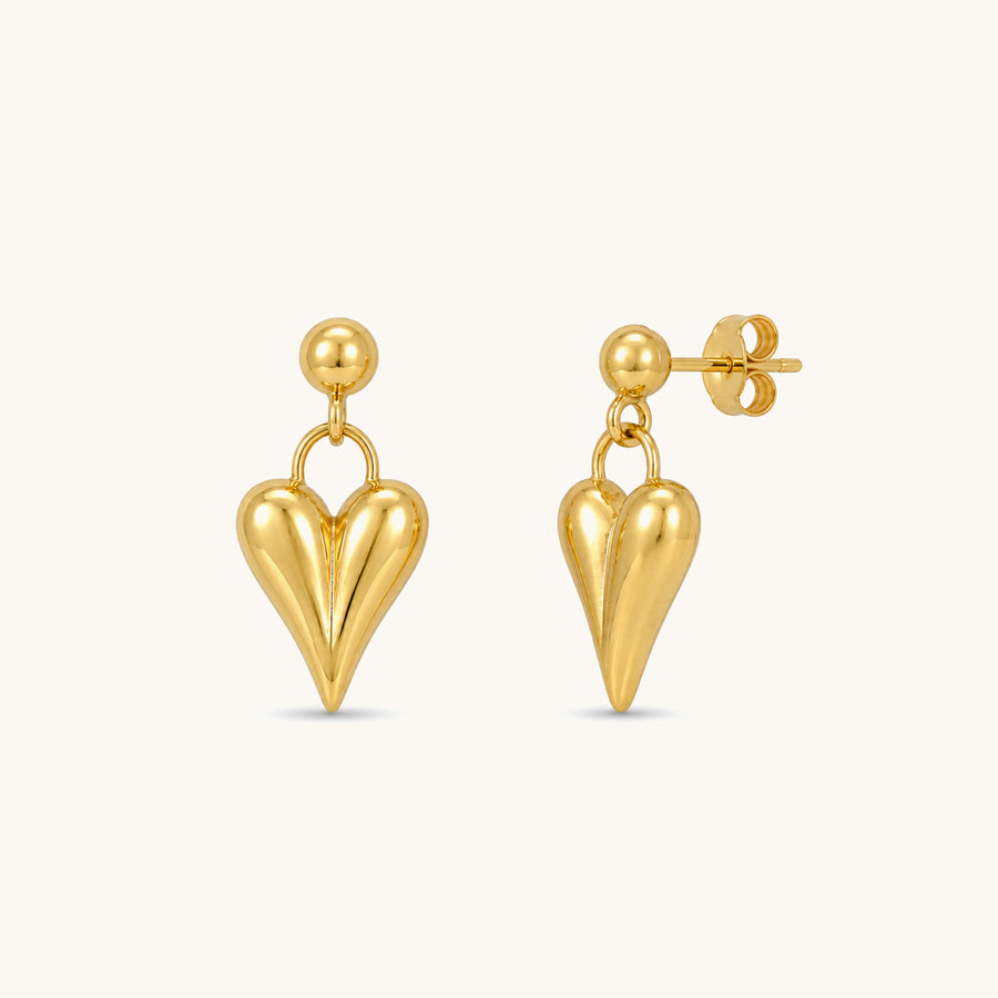 Meli Drop Studs - 18K Gold Plated image 1