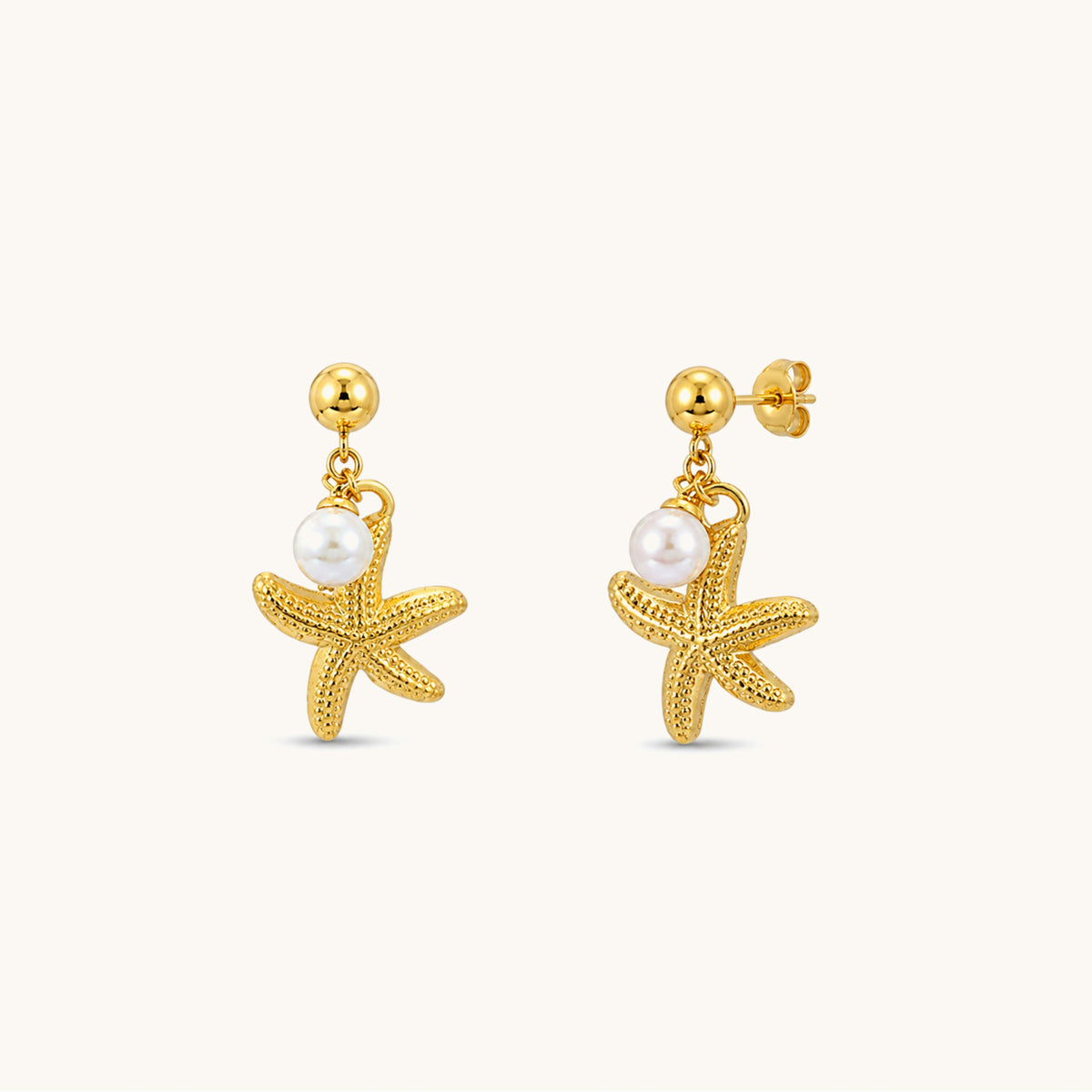 Pearli Studs - 18K Gold Plated image 1