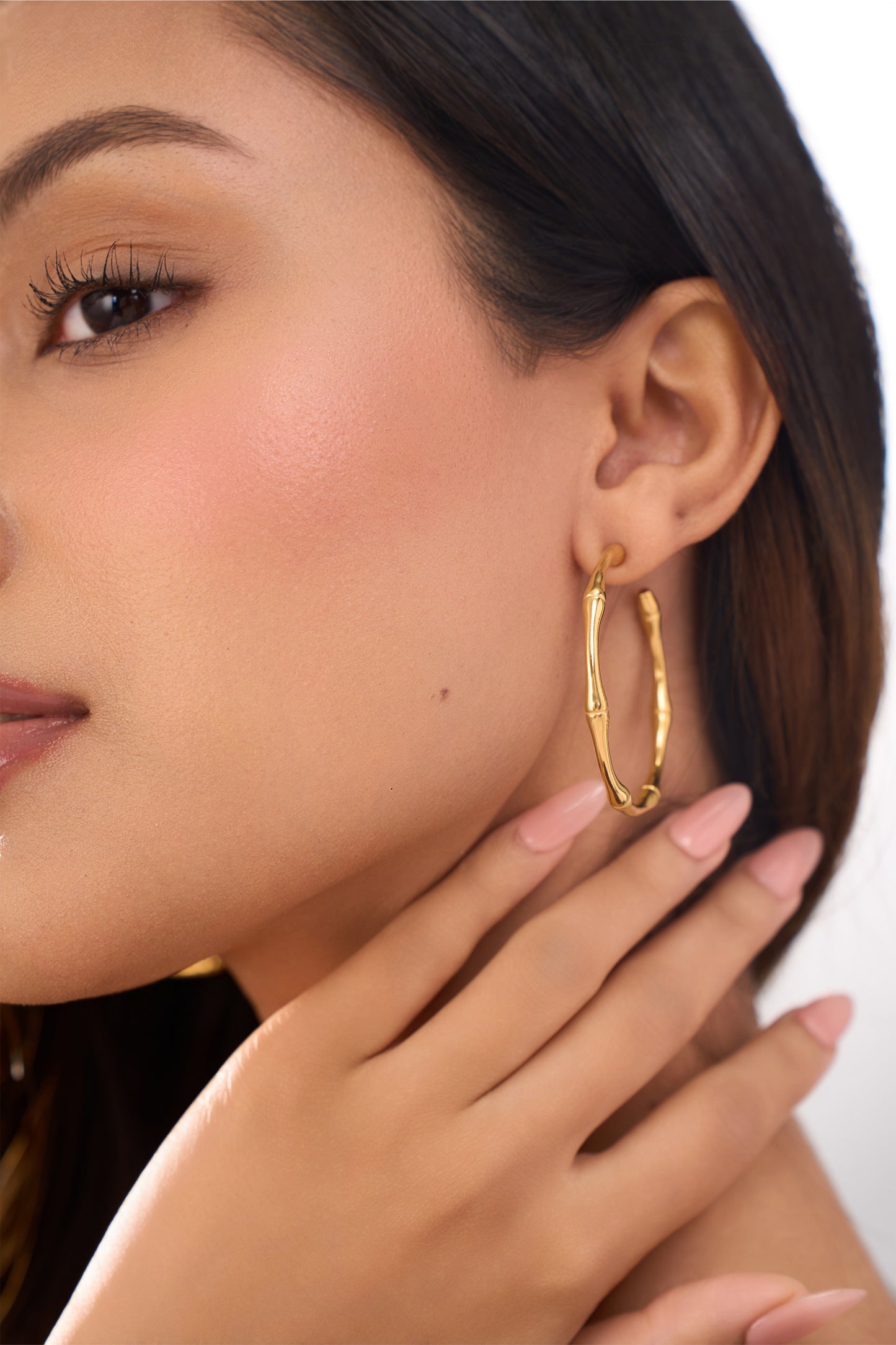 Maisie Hoops - 18K Gold Plated