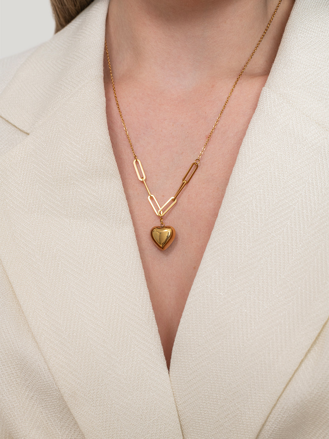 Golden Drip Necklace - 18k Gold Plated image 3
