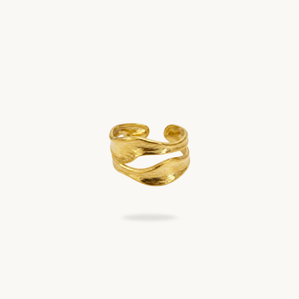 Elara Ring – 18K Gold Plated