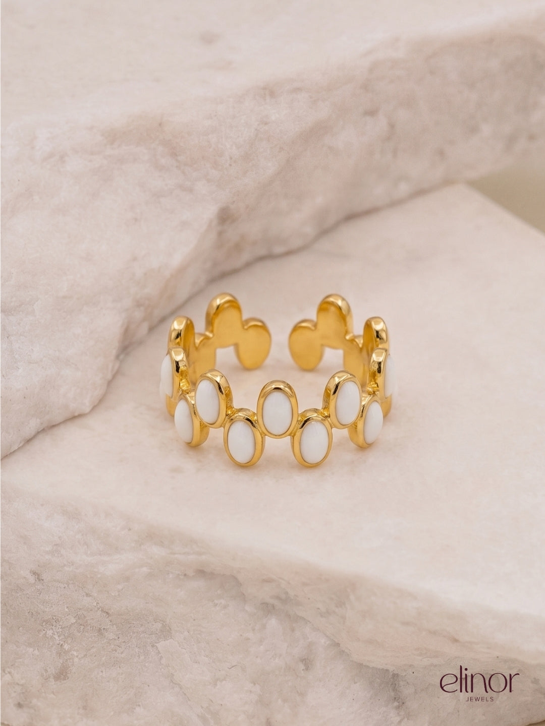 Neural Ring - 18K Gold Plated image 2