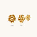 Rosari Studs - 18K Gold Plated