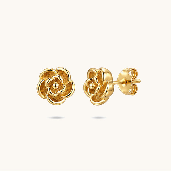 Rosari Studs - 18K Gold Plated
