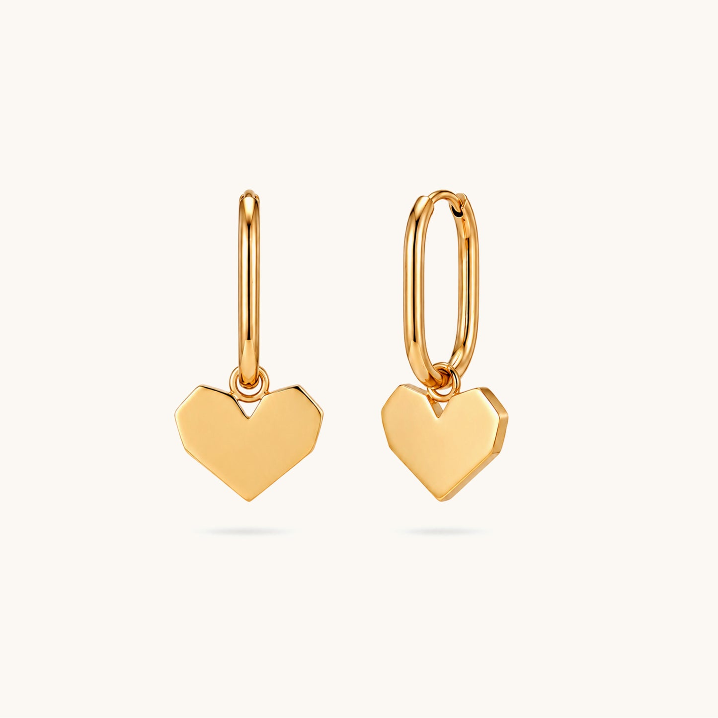 Chera Hoops - 18K Gold Plated