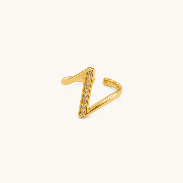 Zivra Ring – 18K Gold Plated