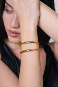 Ruth Cuff -18K Gold Plated
