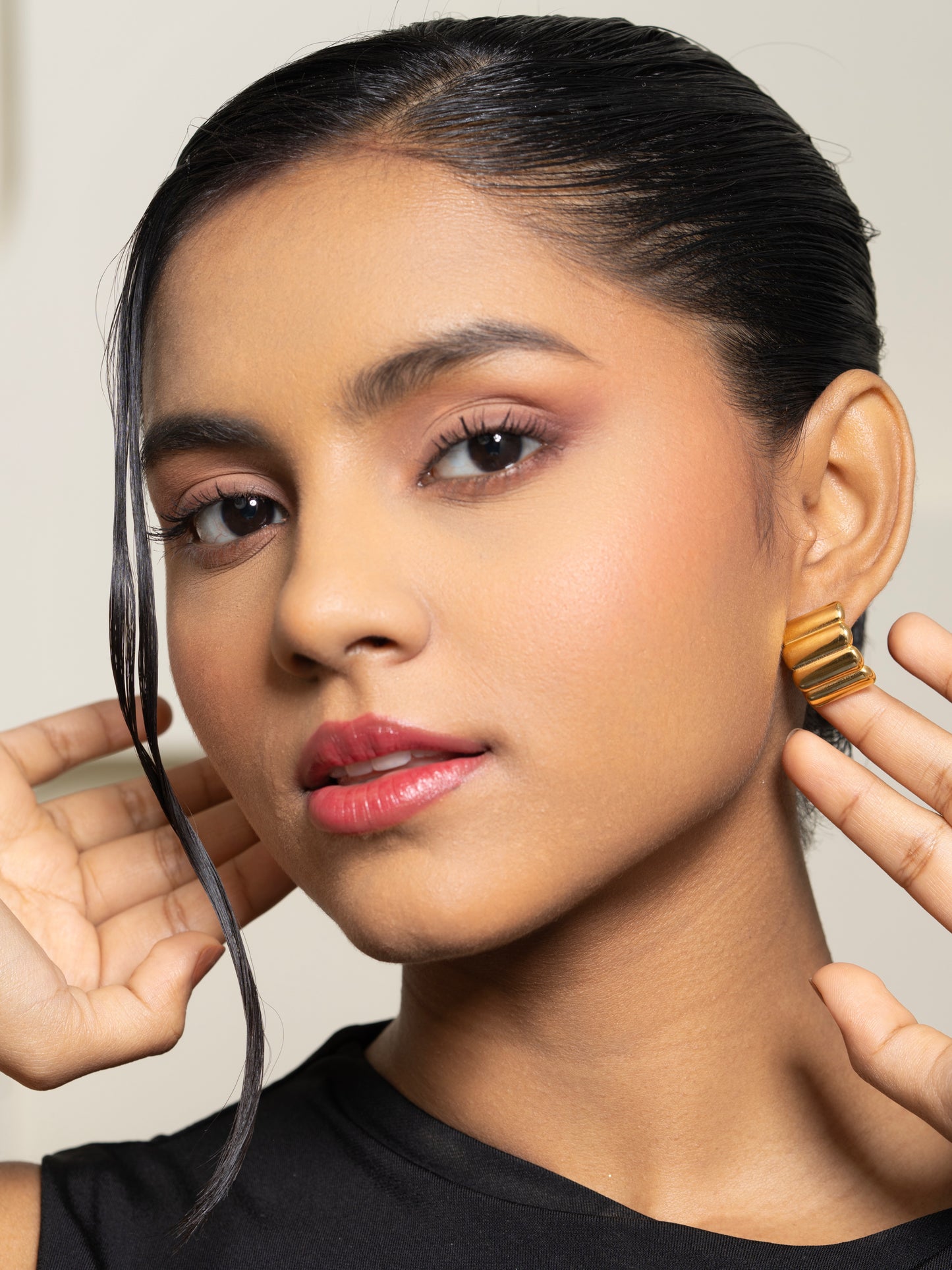 Santorini Earrings - 18K Gold Plated