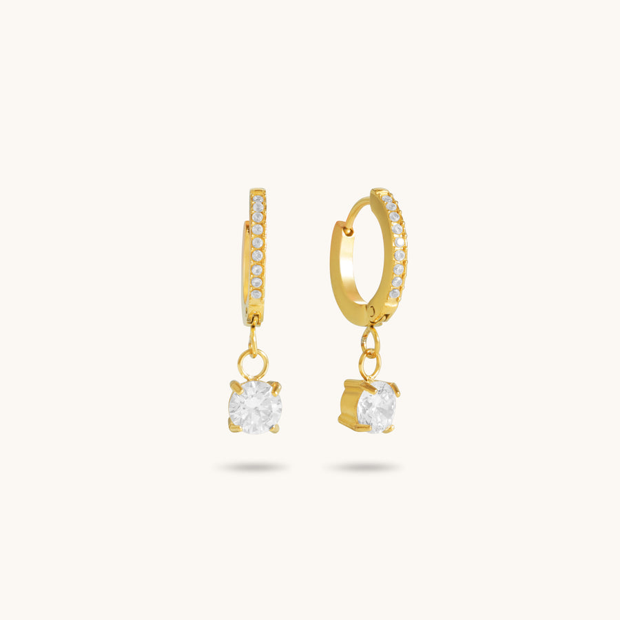 Clara Huggies - 18K Gold Plated image 1