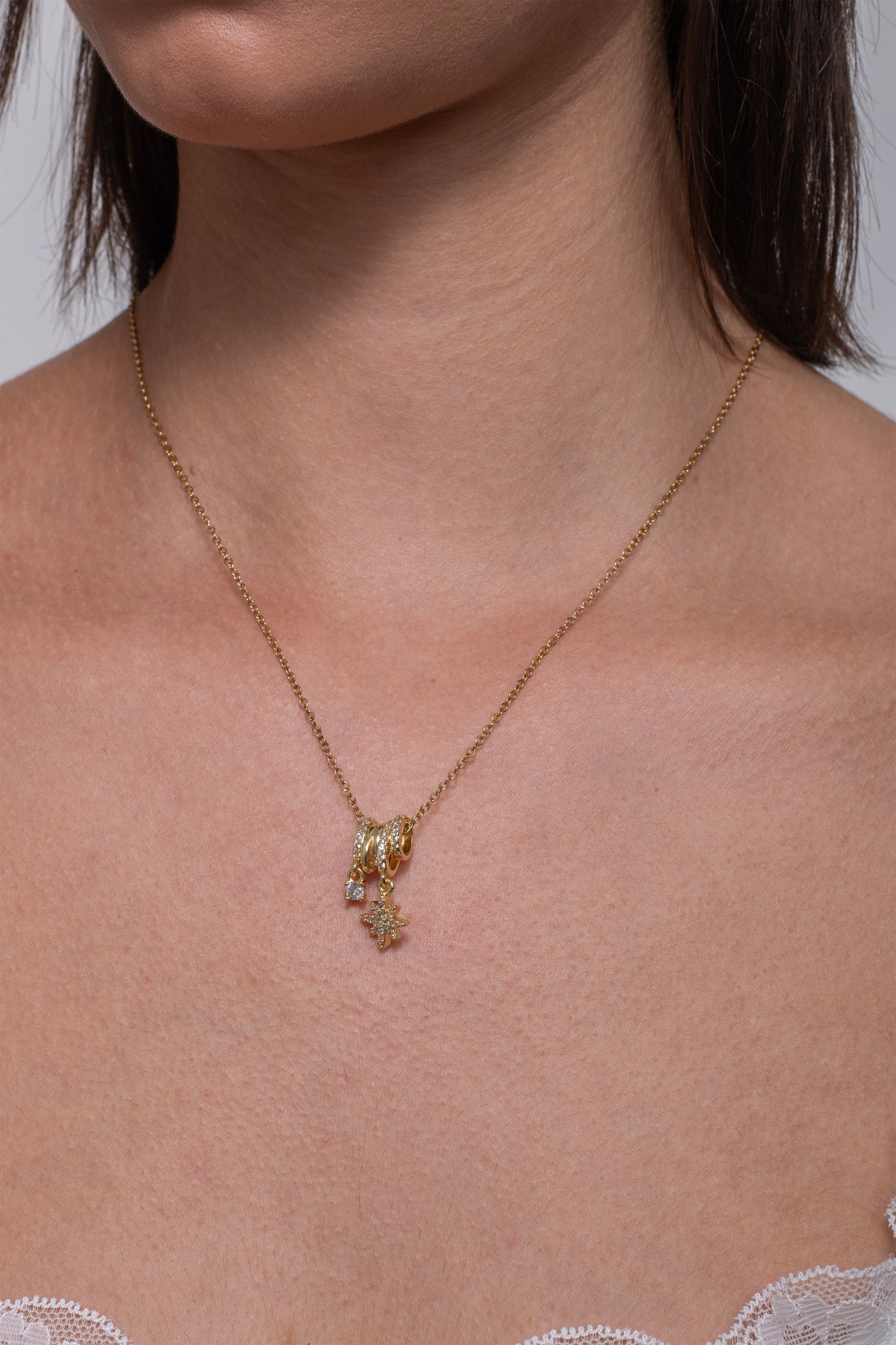 Charms Necklace – 18K Gold Plated image 2