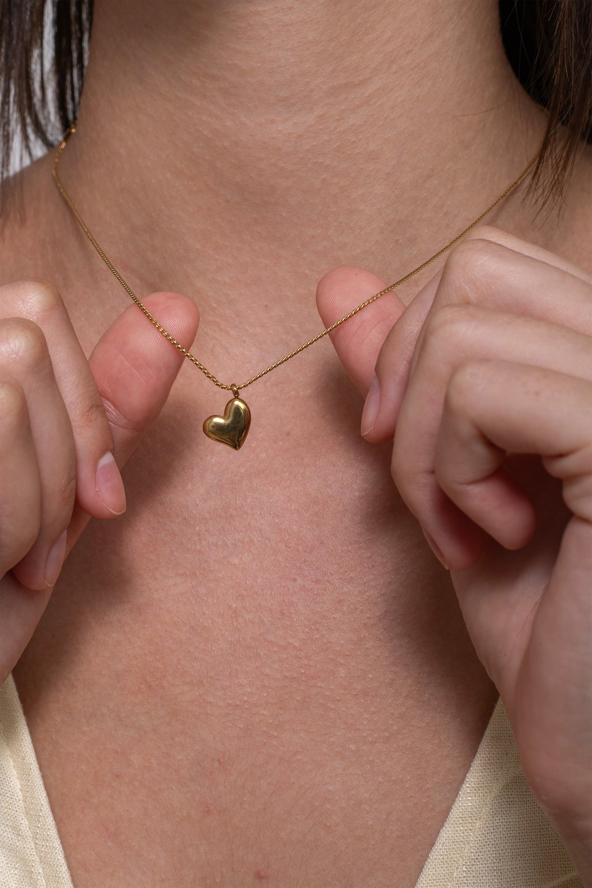 Plump Necklace - 18k Gold Plated