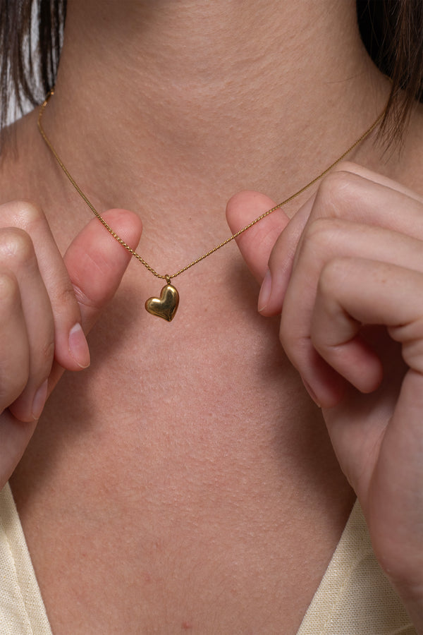 Plump Necklace - 18k Gold Plated