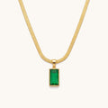 Emerald Isle Necklace - 18k Gold Plated