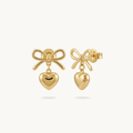 Sweet Knot Earrings - 18k Gold Plated