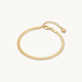 Millie Snake Bracelet - 18k Gold Plated