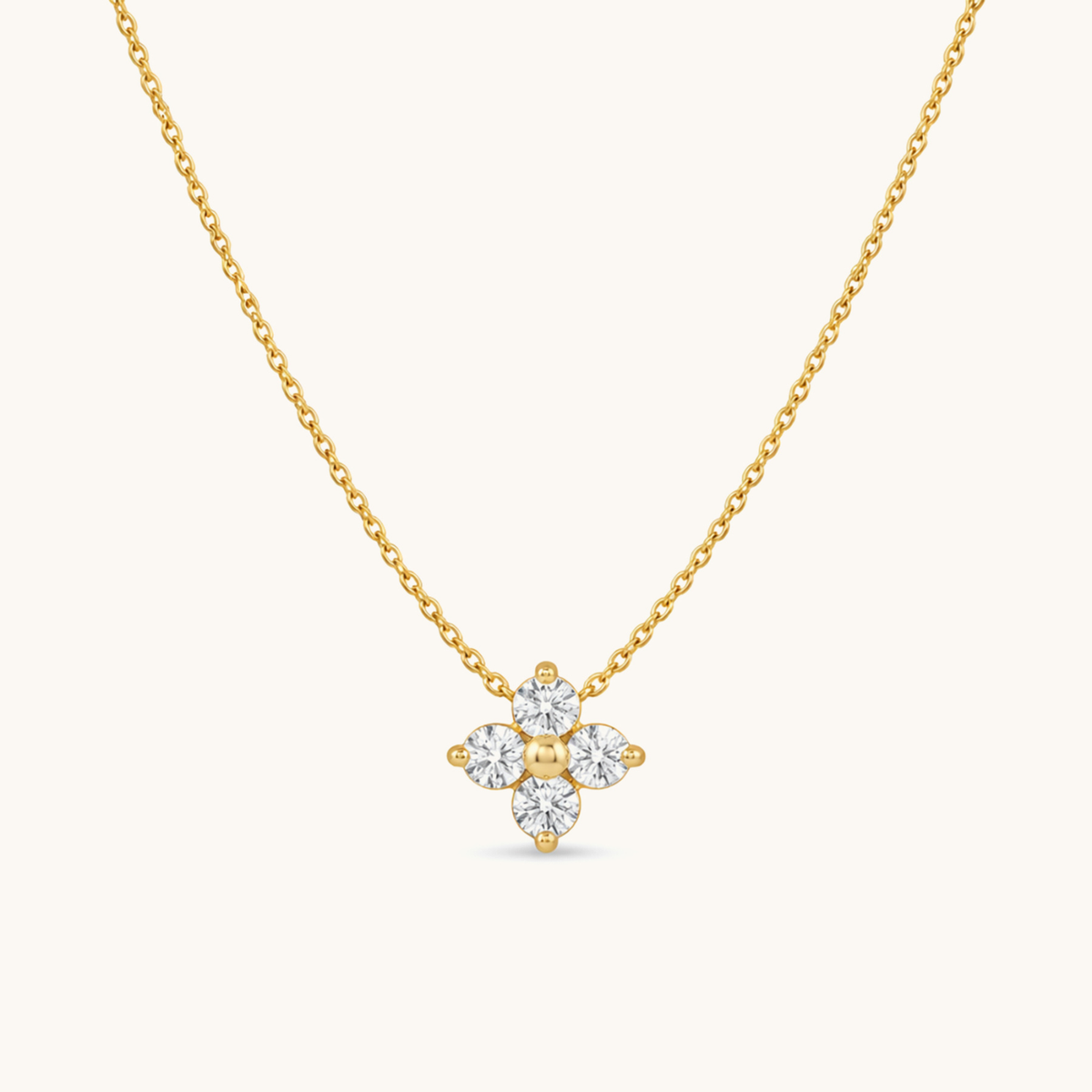Mist Necklace - 18k Gold Plated image 1