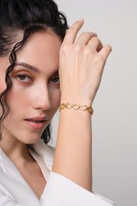 Giselle Bracelet - 18K Gold Plated