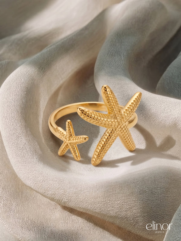 Starfish Ring – 18K Gold Plated