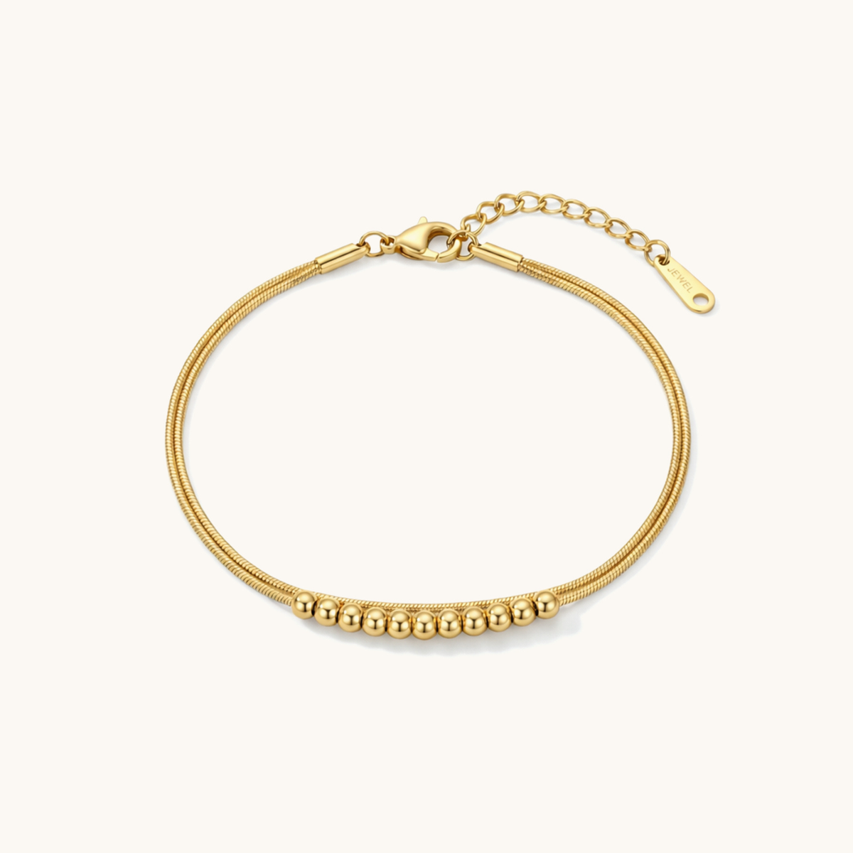Solis Layered Bracelet - 18k Gold Plated image 1