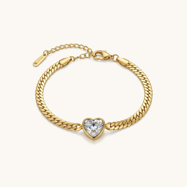 Love Strand Bracelet - 18k Gold Plated