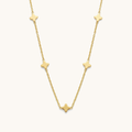 Astral Clover Necklace - 18k Gold Plated